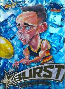 2022 Select AFL Footy Stars - Starburst Caricature - Ice #SBi4 Lachlan Sholl Front